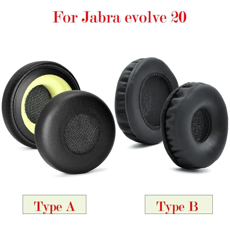 1 Pair Headphone Cover for Jabra Evolve 20 20se 30 30ii 40 65 65 & - Original