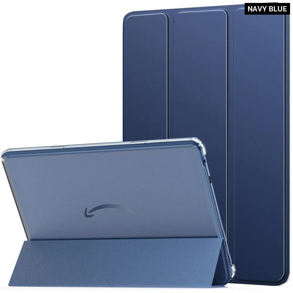 10.1 Inch Pu Leather Trifold Stand Cover for All-new Amazon Kindle Fire Hd 10 Tablet
