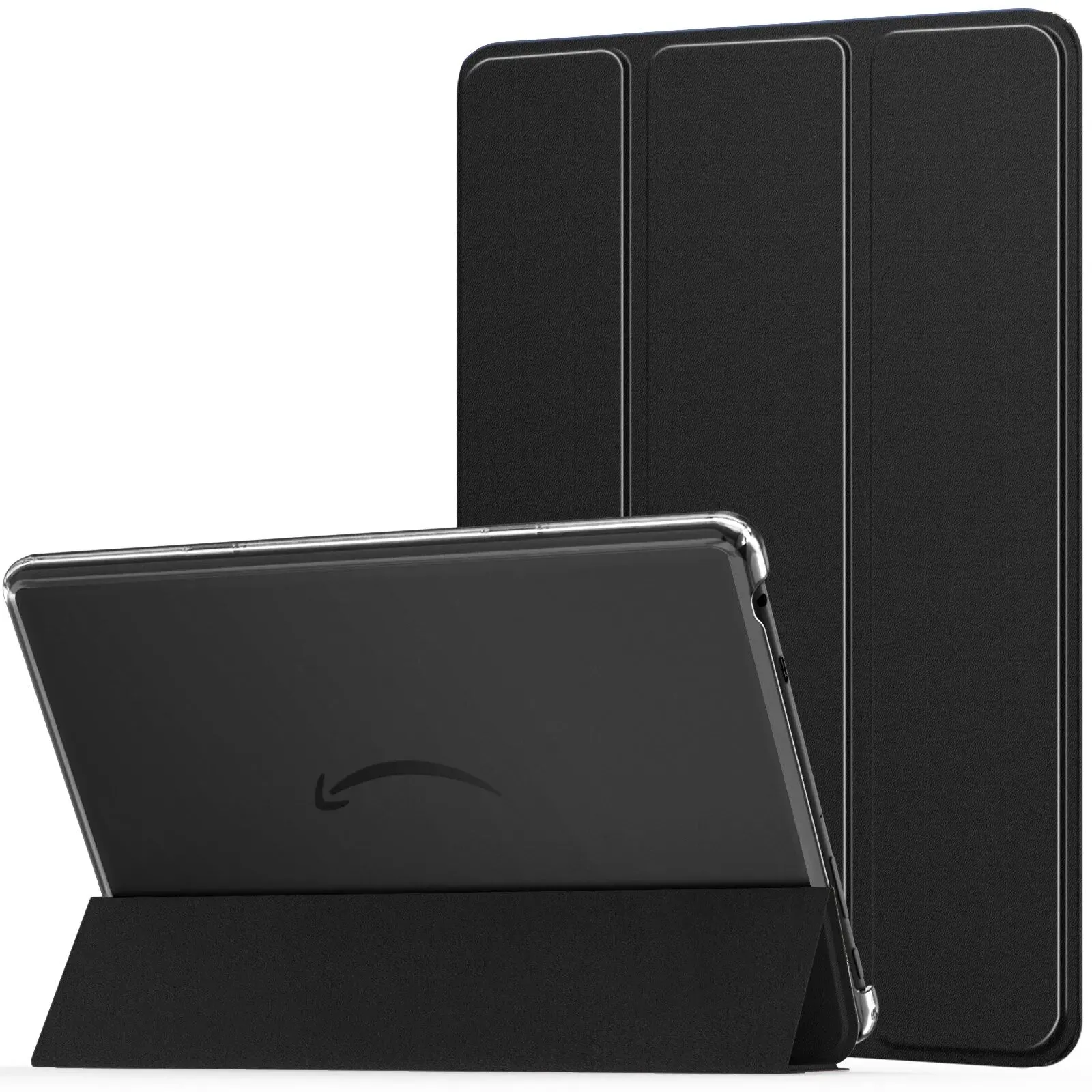 10.1 Inch Pu Leather Trifold Stand Cover for All-new Amazon Kindle Fire Hd 10 Tablet