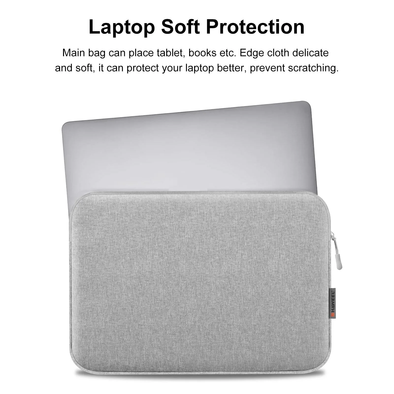 14-15 Inch Laptop Sleeve Briefcase Bag with Zipper