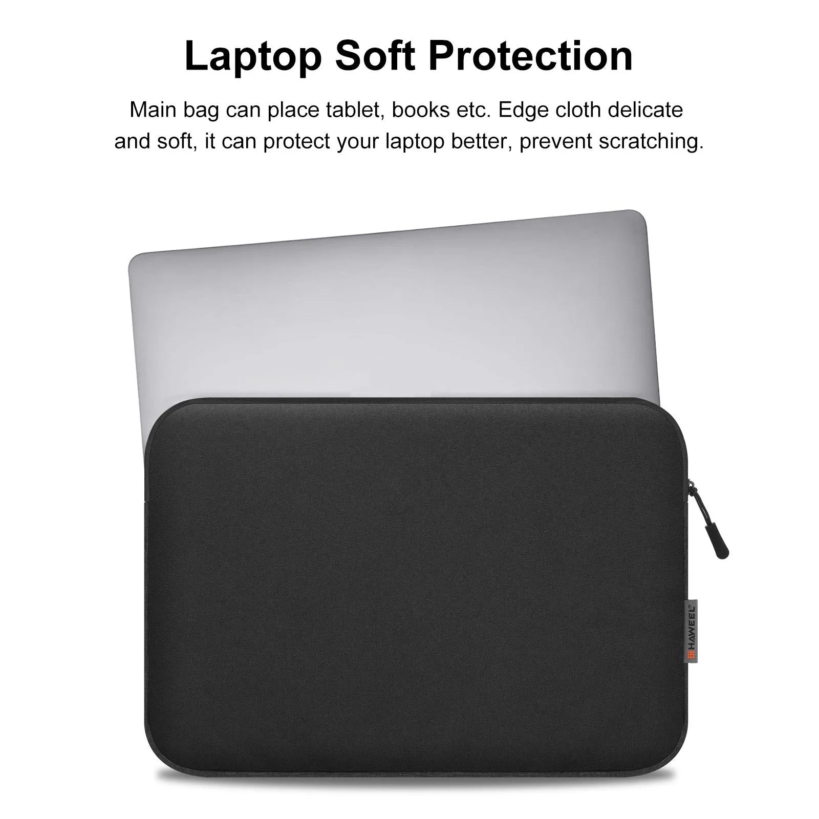 14-15 Inch Laptop Sleeve Briefcase Bag with Zipper