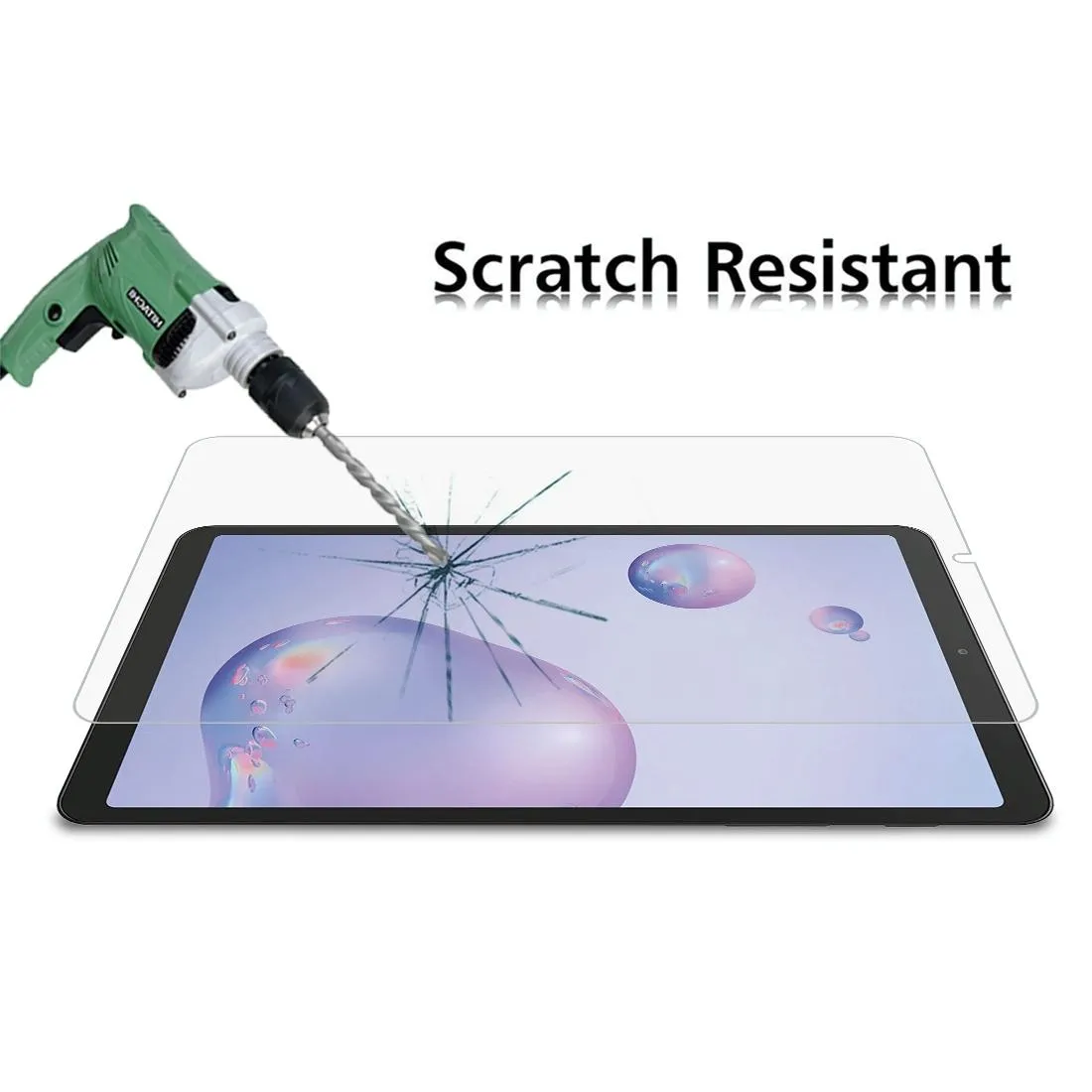2-pack Tempered Glass Film for Samsung Galaxy Tab a 8.4 2020 - 9h 0.3mm Thickness