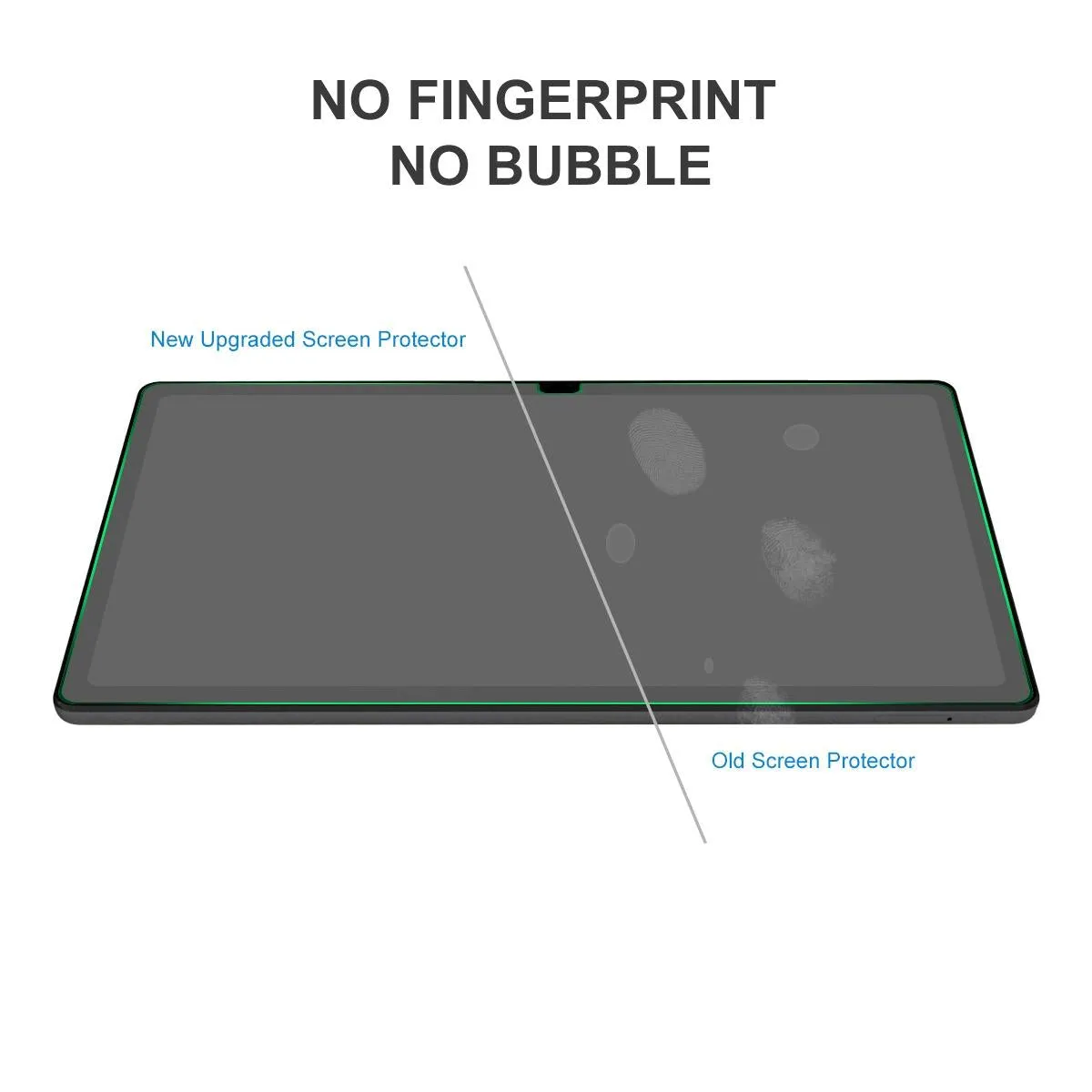 2-pack Tempered Glass Film for Samsung Galaxy Tab A7 10.4 - 0.33mm Explosion-proof