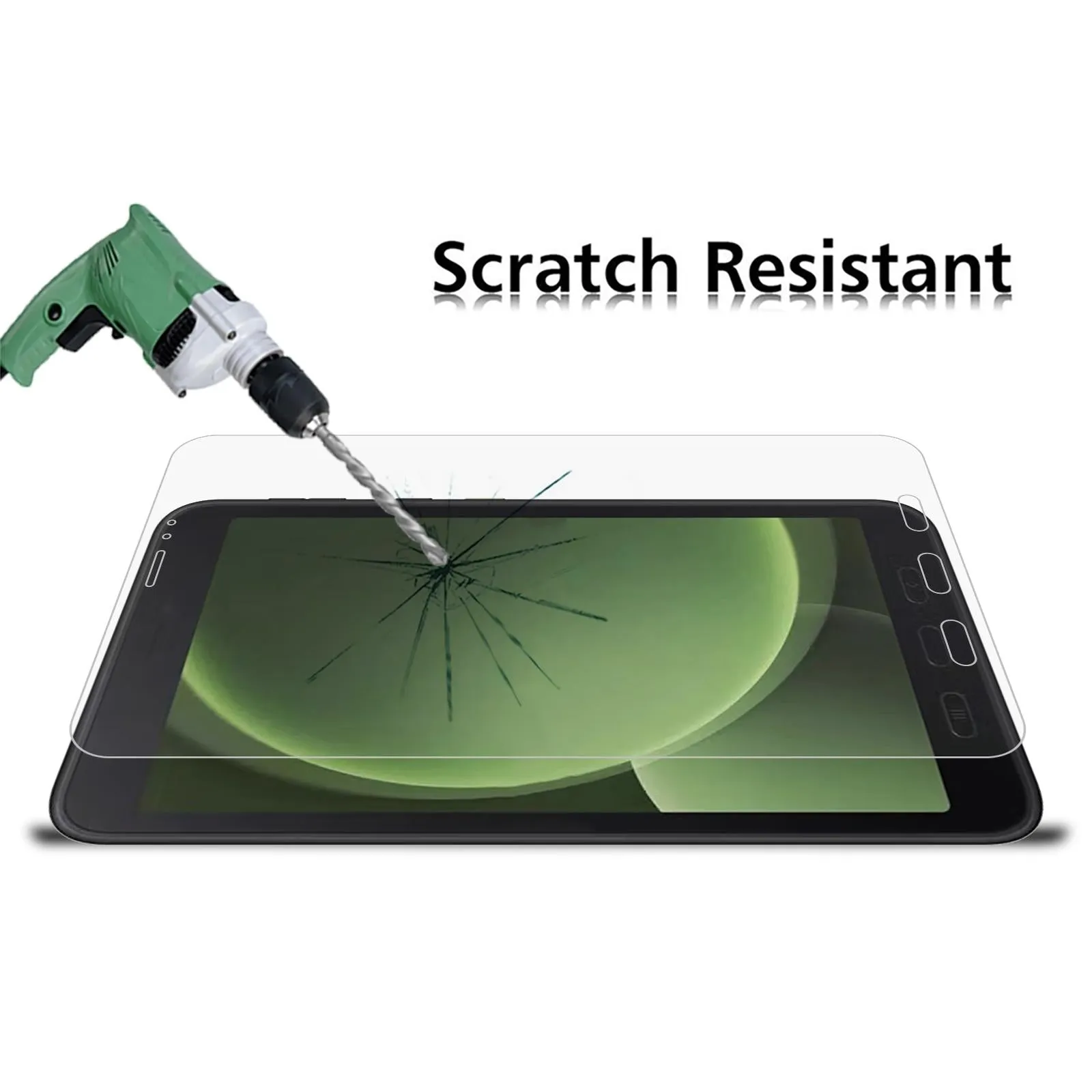 2-pack Tempered Glass Film for Samsung Galaxy Tab A9 Plus / Active5 / A9 - 9h 0.3mm