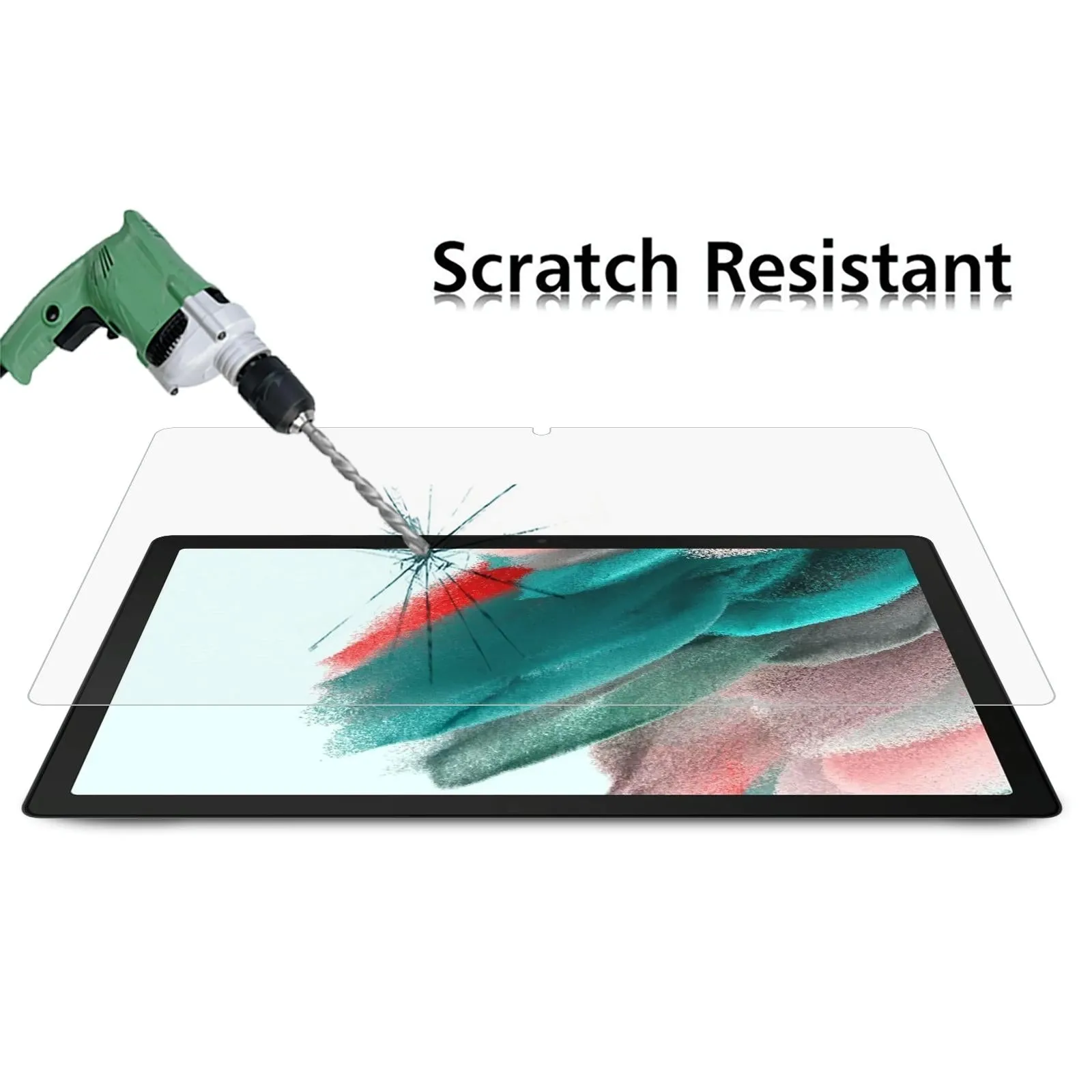 2-pack Tempered Glass Film for Samsung Galaxy Tab A9 Plus / Active5 / A9 - 9h 0.3mm