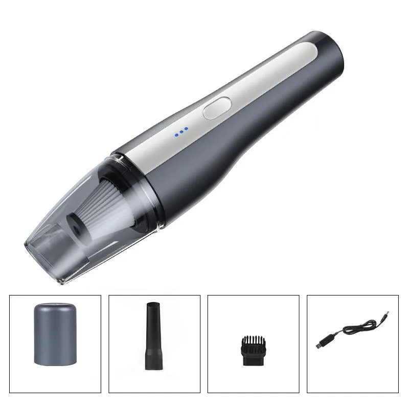 5000Pa Handheld Cordless Car Vacuum Cleaner | Powerful Suction | Portable | Mini | Wet & Dry Use