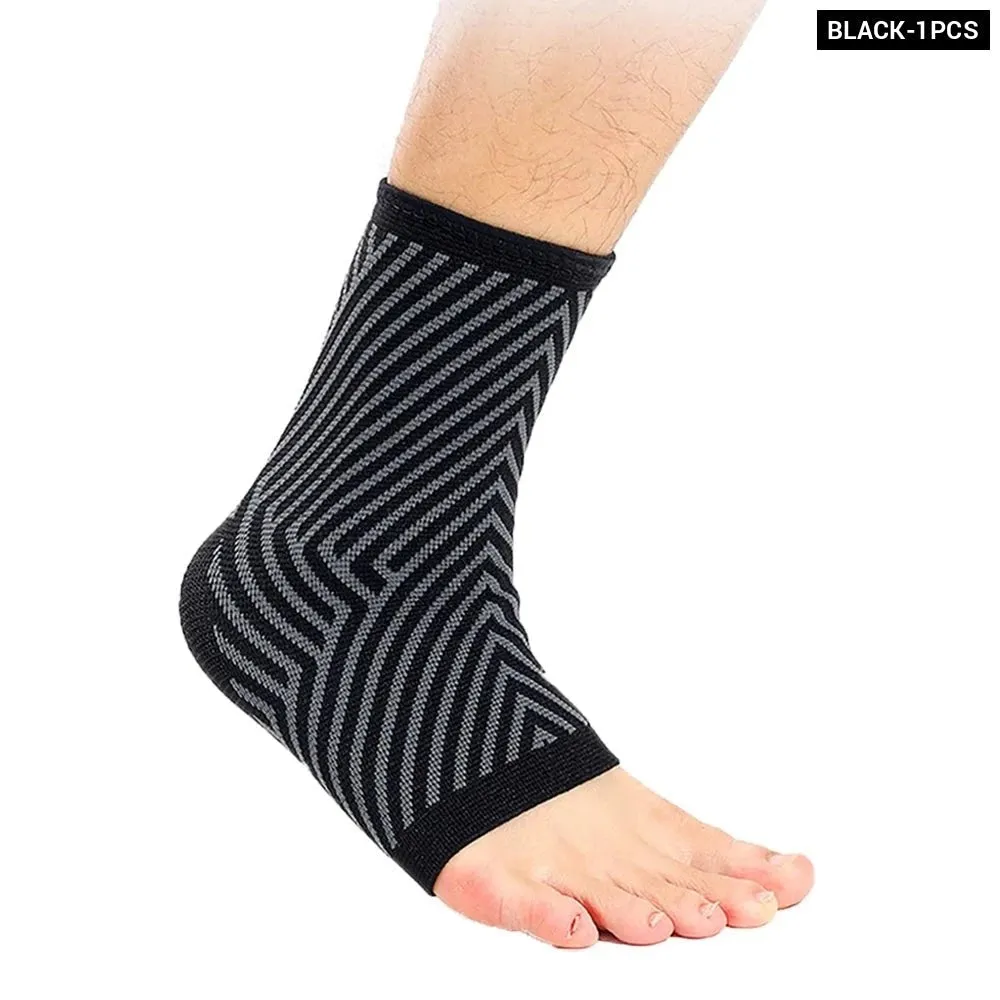 Ankle Compression Socks for Men Women Running Tendonitis and Flat Feet Relief