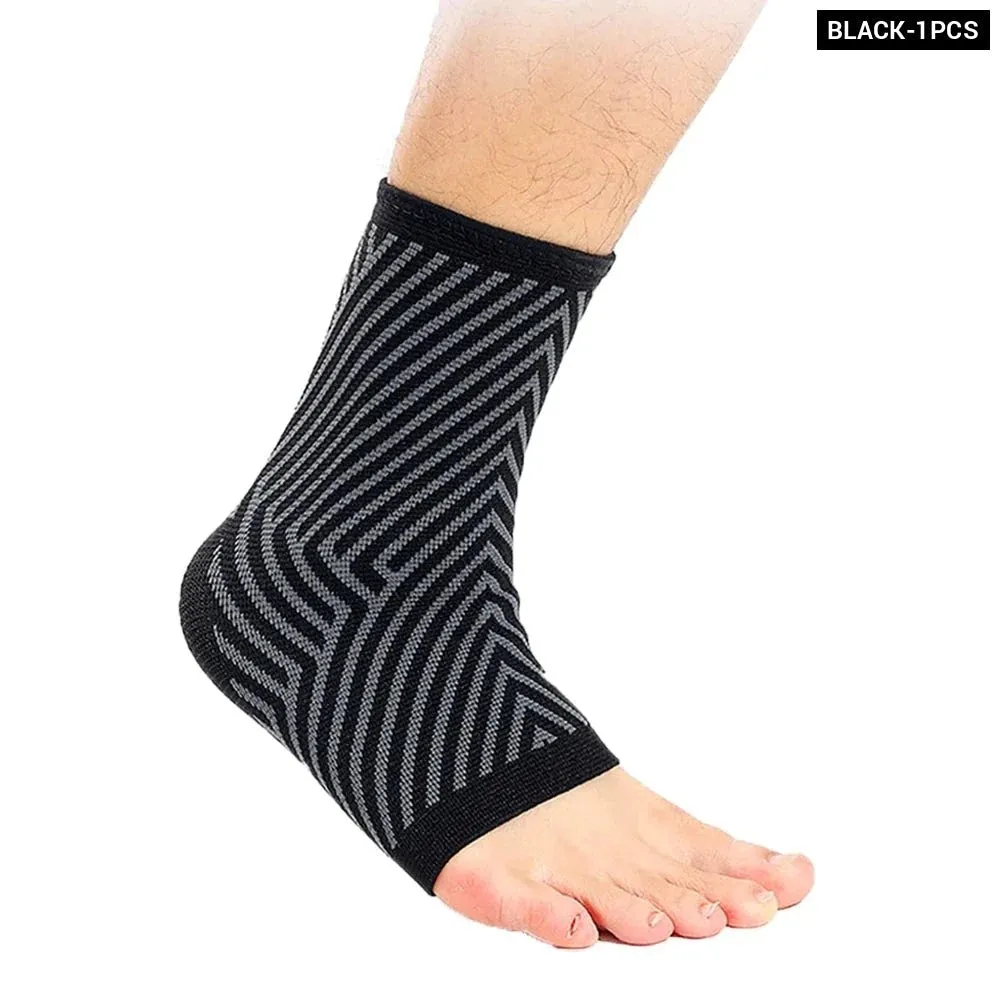 Ankle Compression Socks for Men Women Running Tendonitis and Flat Feet Relief