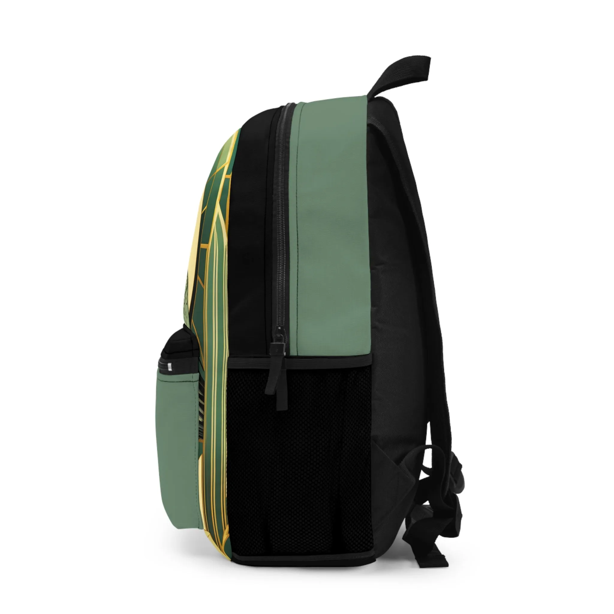 Art Deco Pigeon, Backpack with Computer Pocket and Padded Back