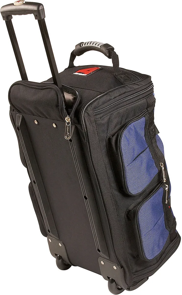 Athalon Luggage 22In 15 Pocket Wheeling Duffel
