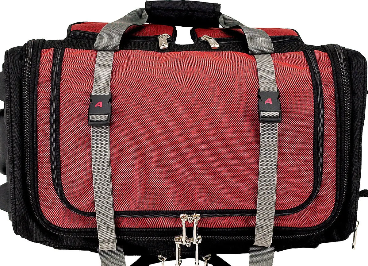 Athalon Luggage 34In 15 Pocket Wheeling Duffel
