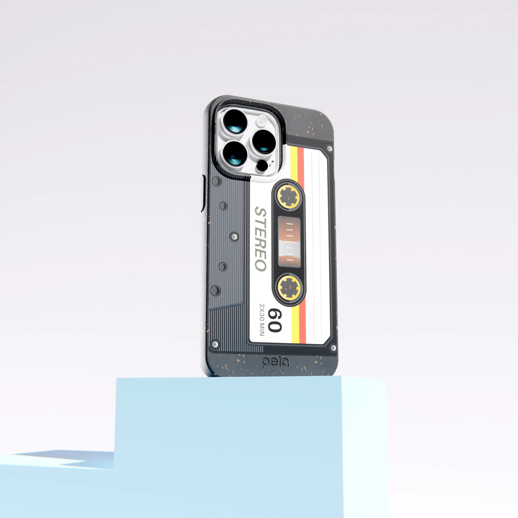 Black Cassette iPhone XR Case