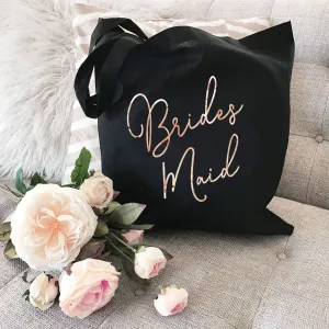Bridal Party Canvas Totes