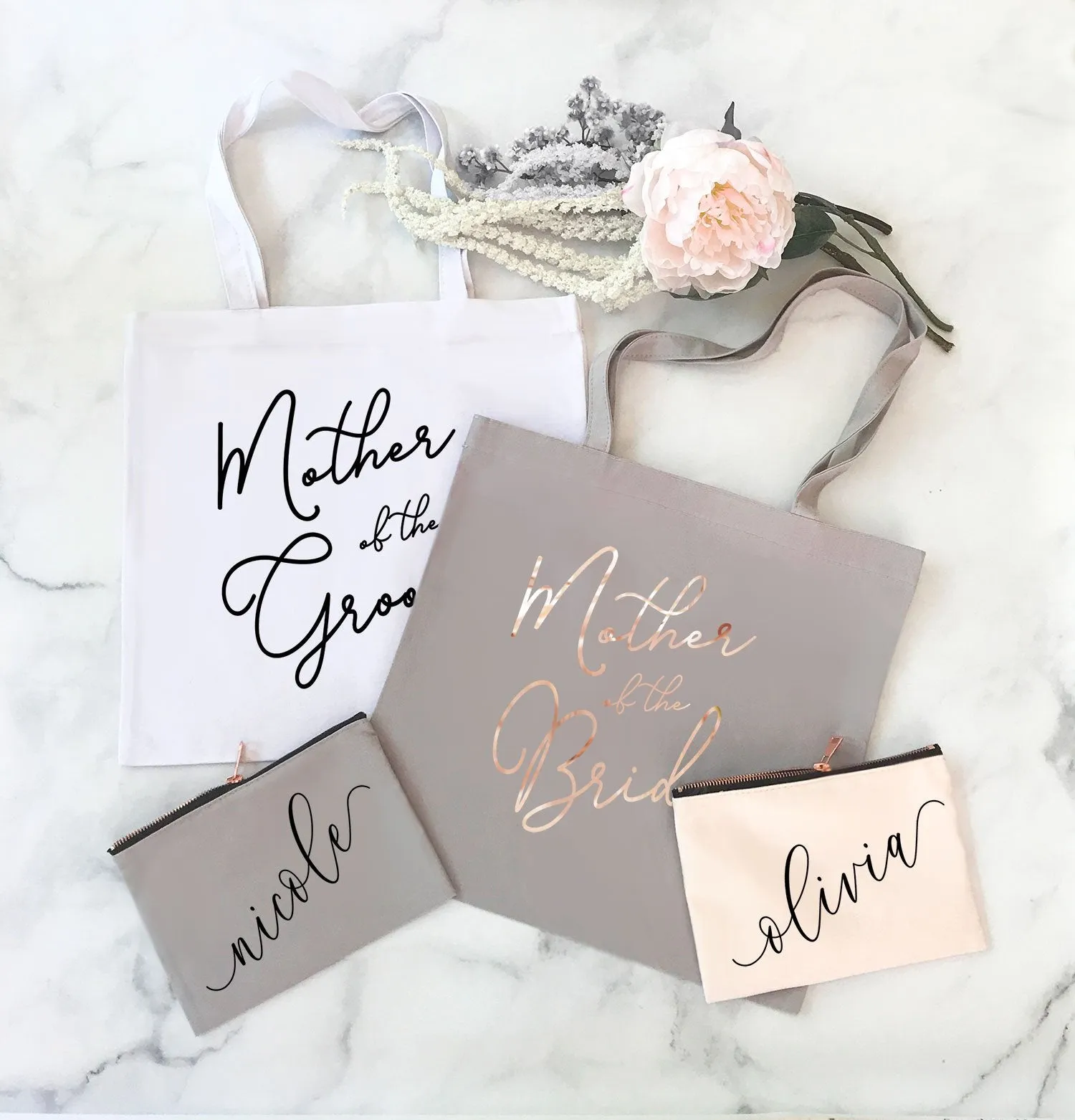 Bridal Party Canvas Totes