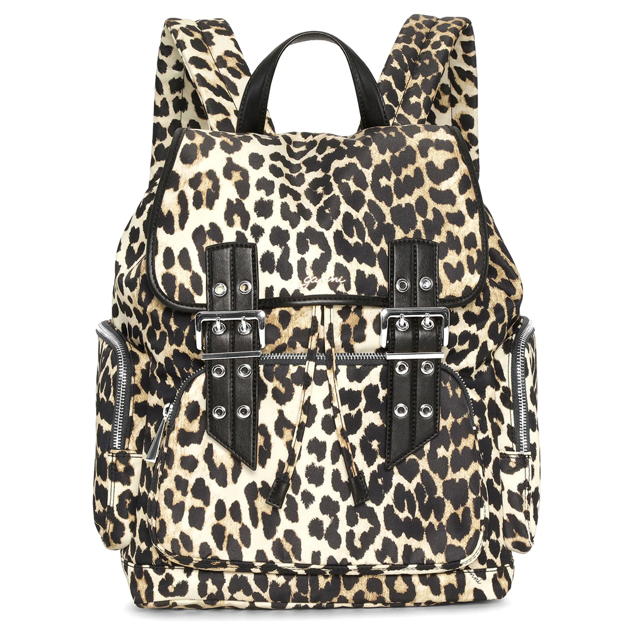BUCKY BACKPACK SMALL NYLON PRINT / LEOPARD