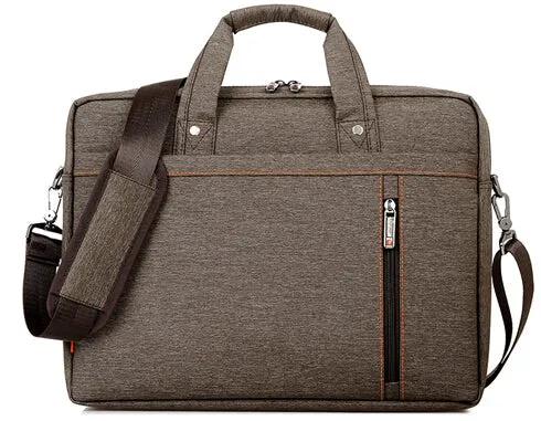 Burnur 12 13 14 15 15.6 17 17.3 Inch Waterproof Computer Laptop Notebook Tablet Bag Bags Case Messenger Shoulder for Men Women