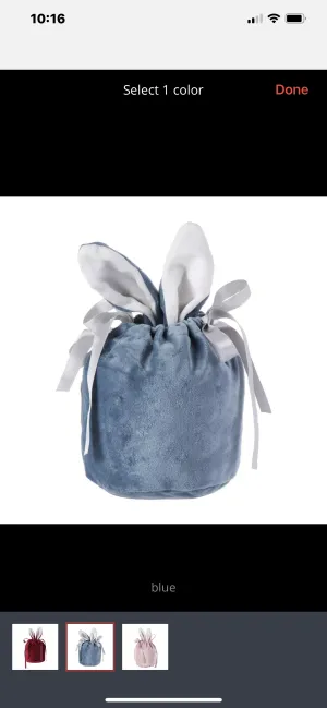 EASTER BUNNY EAR CANDY BAG