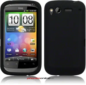 HTC Desire S Silicon Skin Black