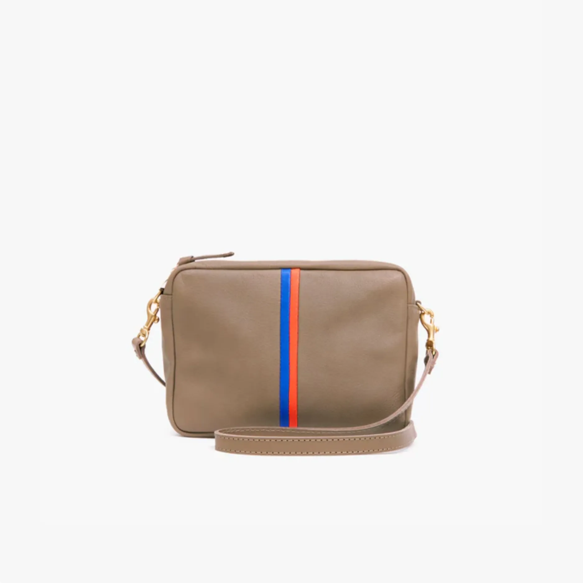 Midi Sac (Taupe Mousse with Stripes)