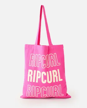 Mixed Shopper 3L Tote Bag - Hot Pink