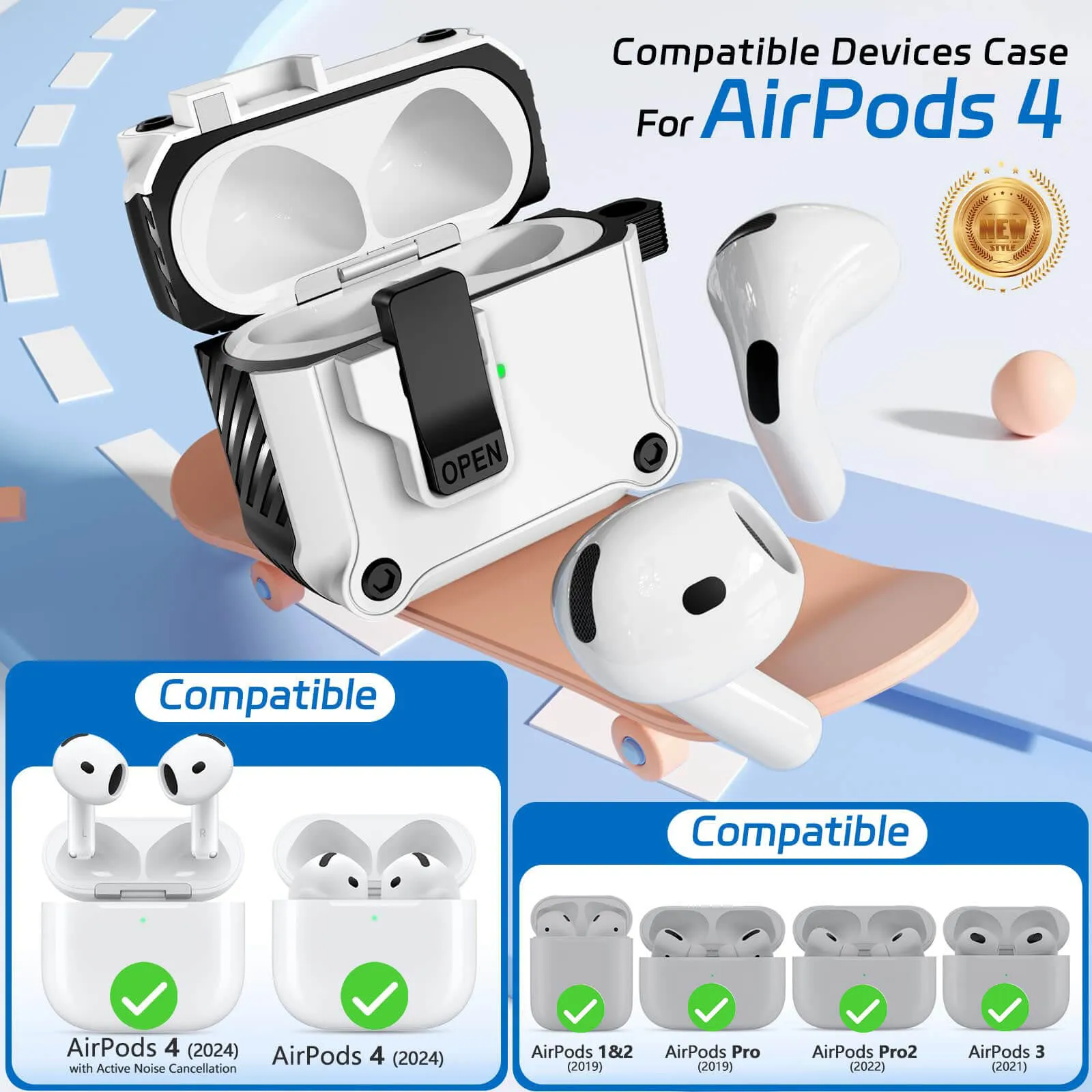 New Year's Sale 49% OFFFor AirPods Headphone Cover