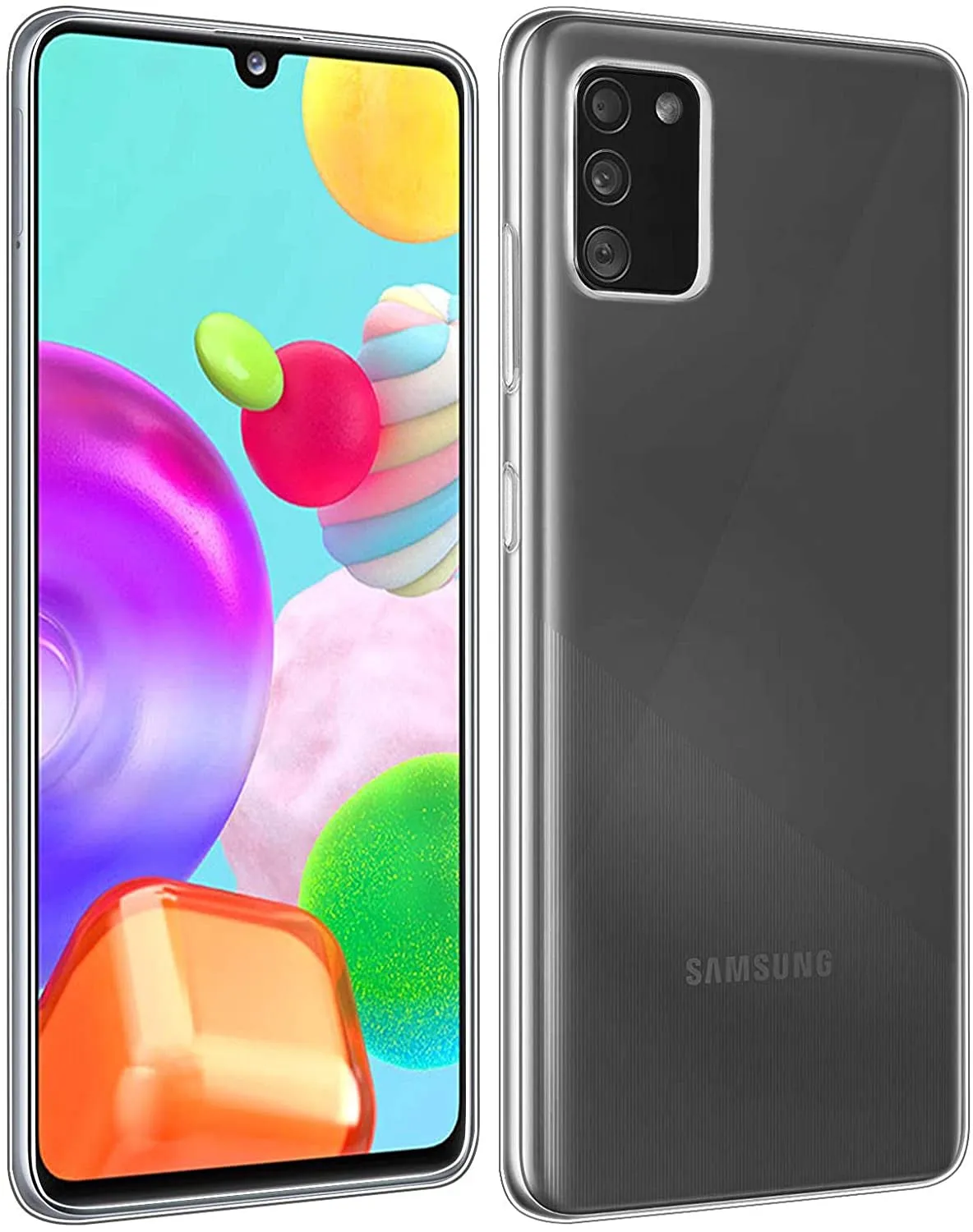 Samsung Galaxy A41 Gel Cover - Transparent