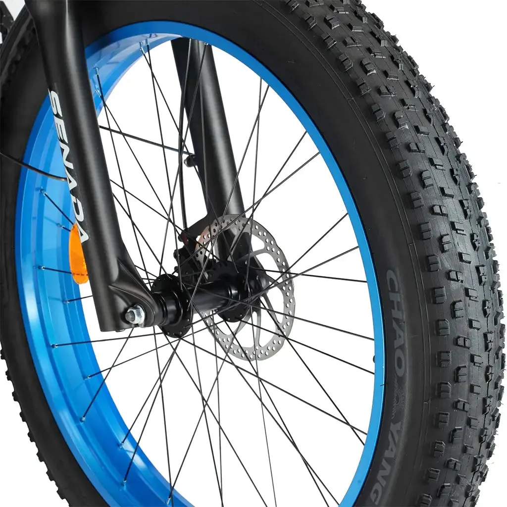 Senada Roamer 1000W 48V 14Ah All Terrain Fat Tire Electric Folding Bike