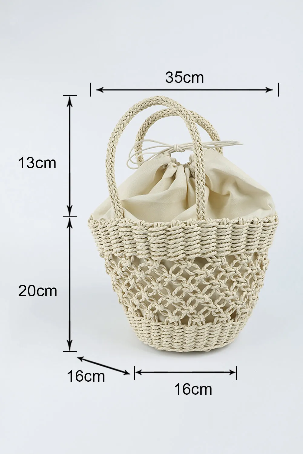 Straw Basket Tote