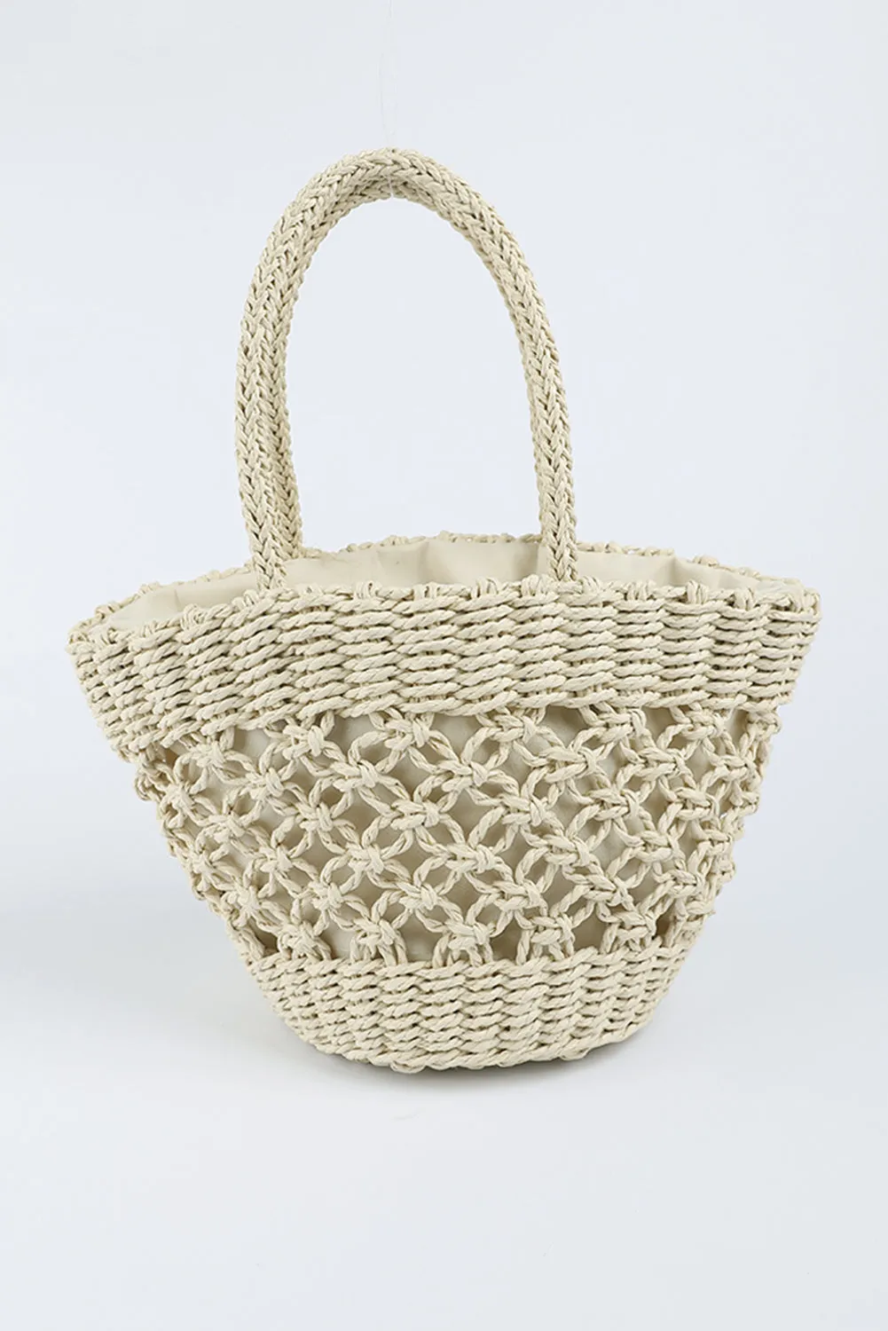 Straw Basket Tote
