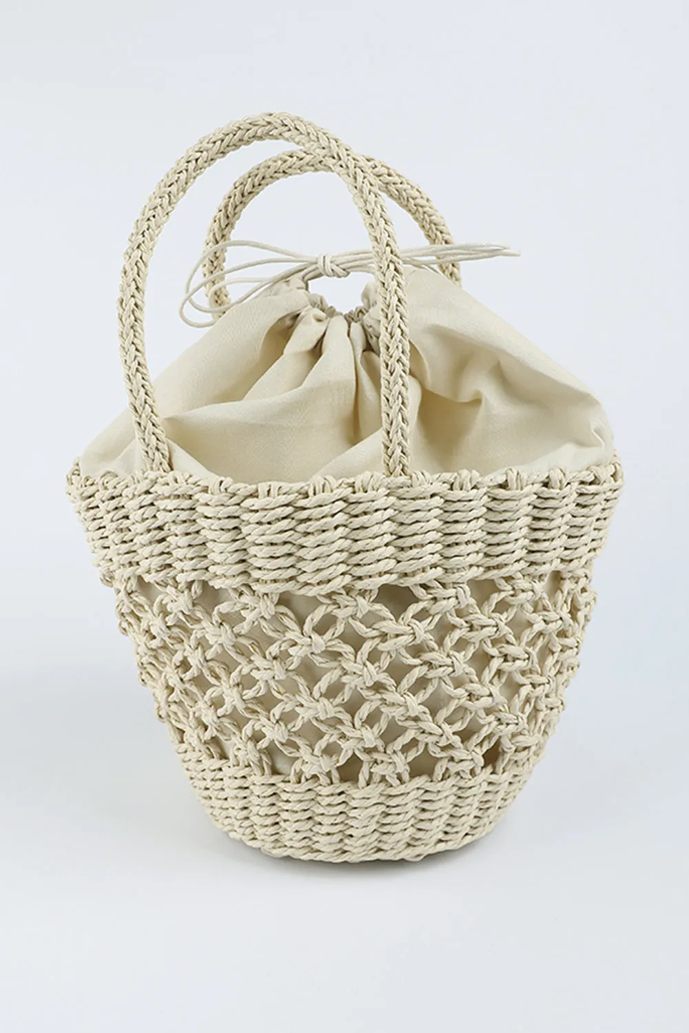 Straw Basket Tote
