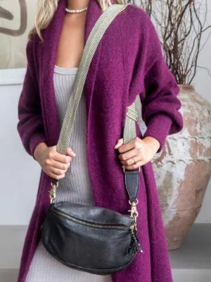 Teddy Crossbody Bag - Charcoal