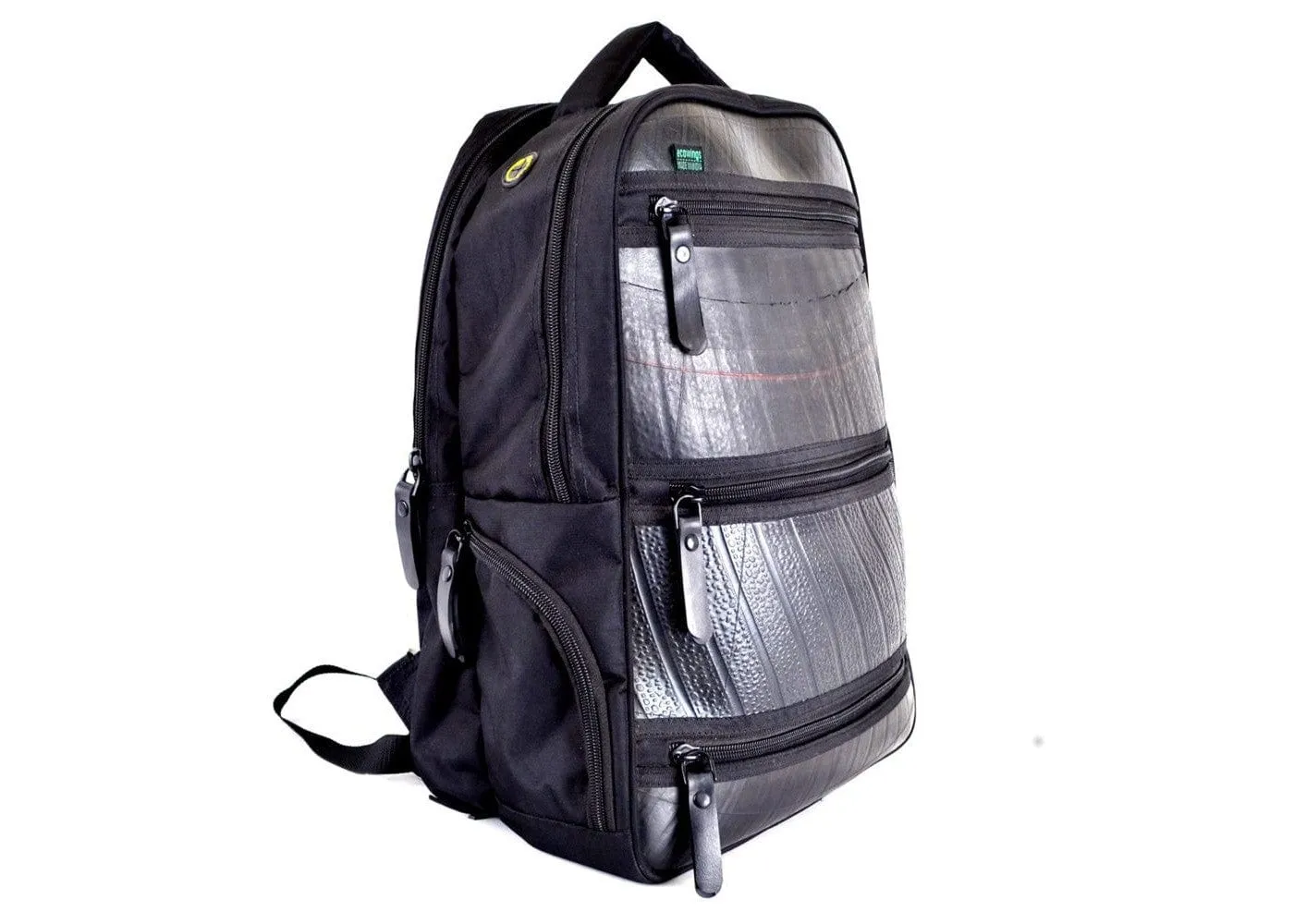 Tiger Upcycled Tyre Vegan Backpack | Multiple Colours