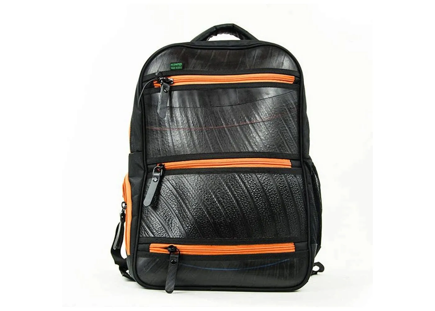 Tiger Upcycled Tyre Vegan Backpack | Multiple Colours