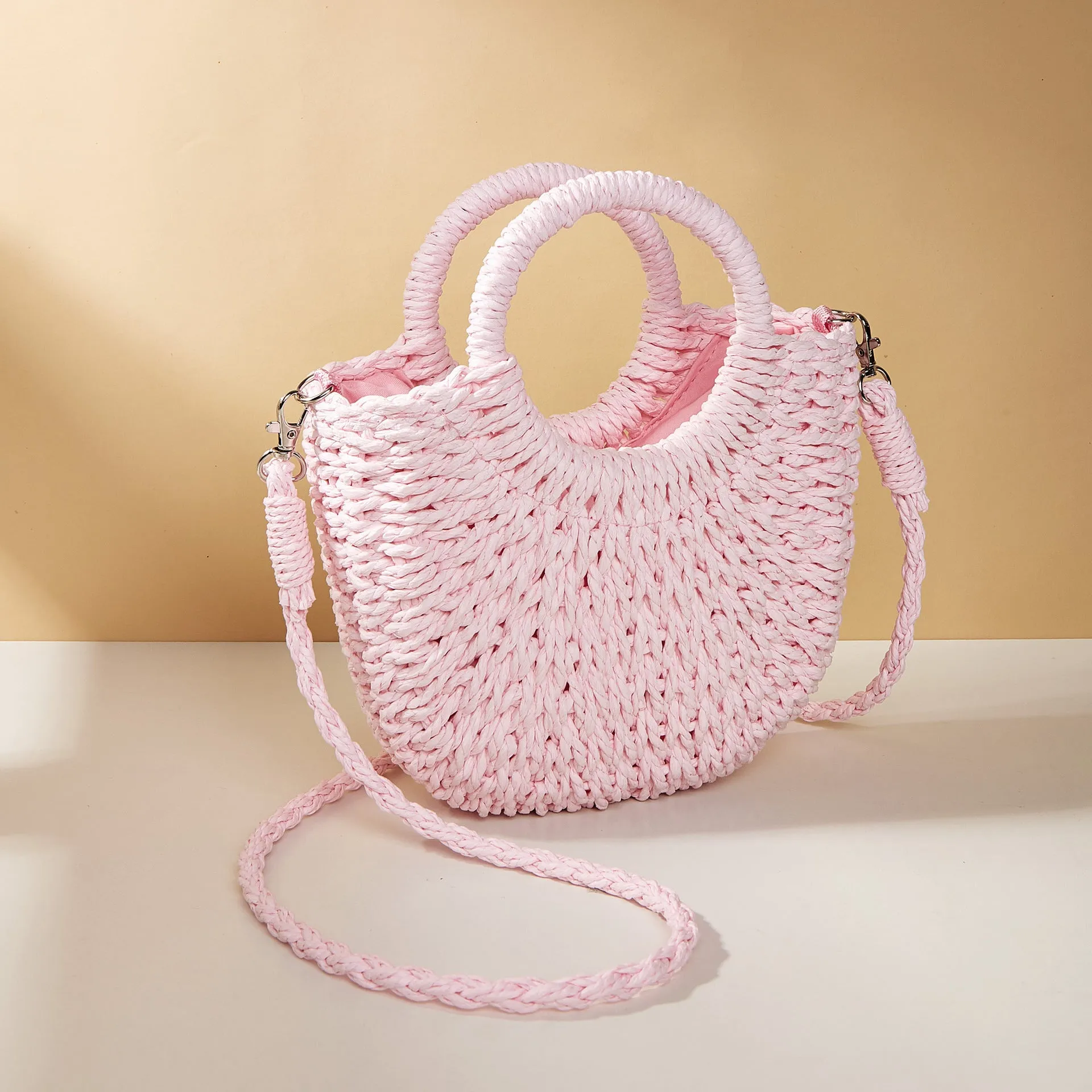 Vintage Straw Woven Bag