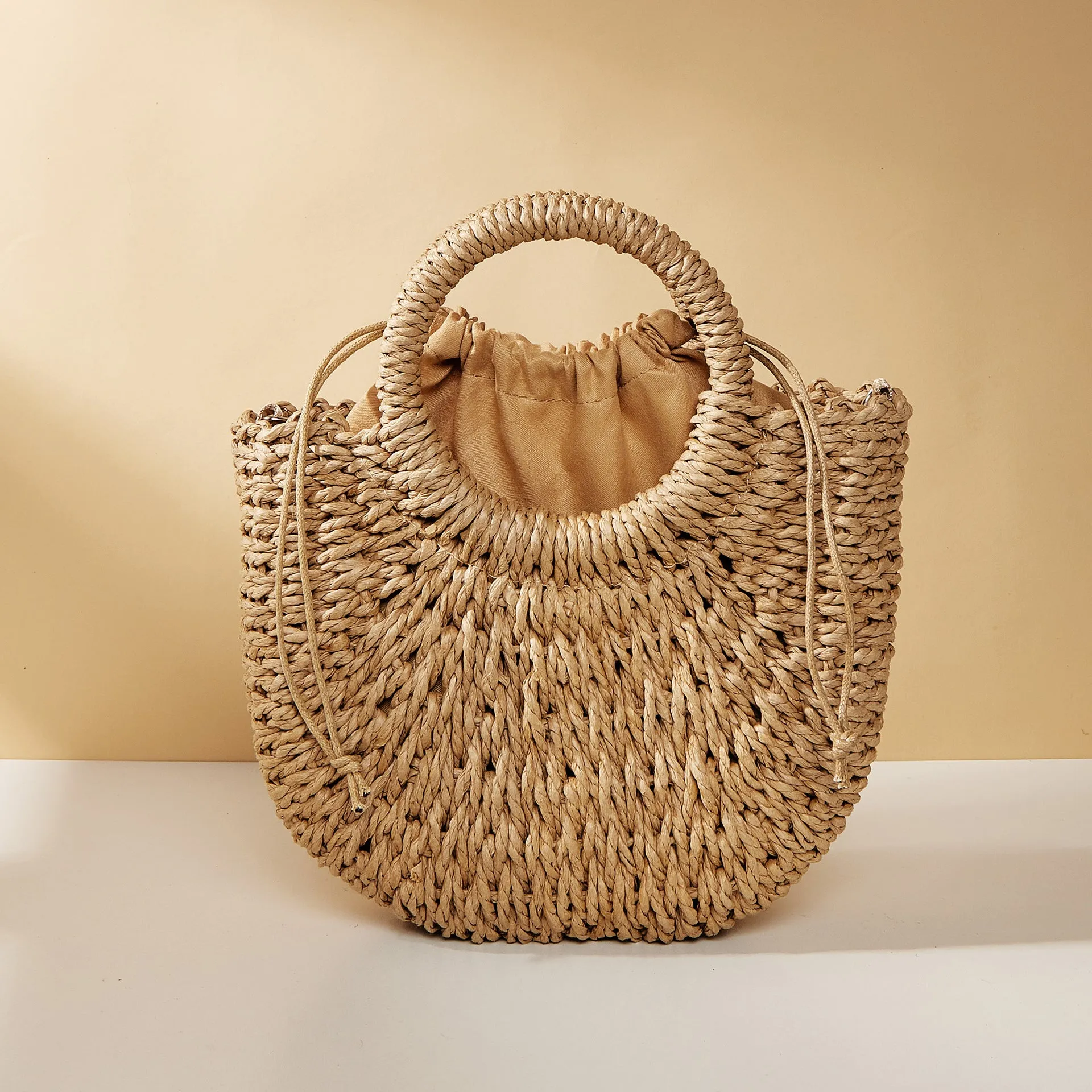 Vintage Straw Woven Bag