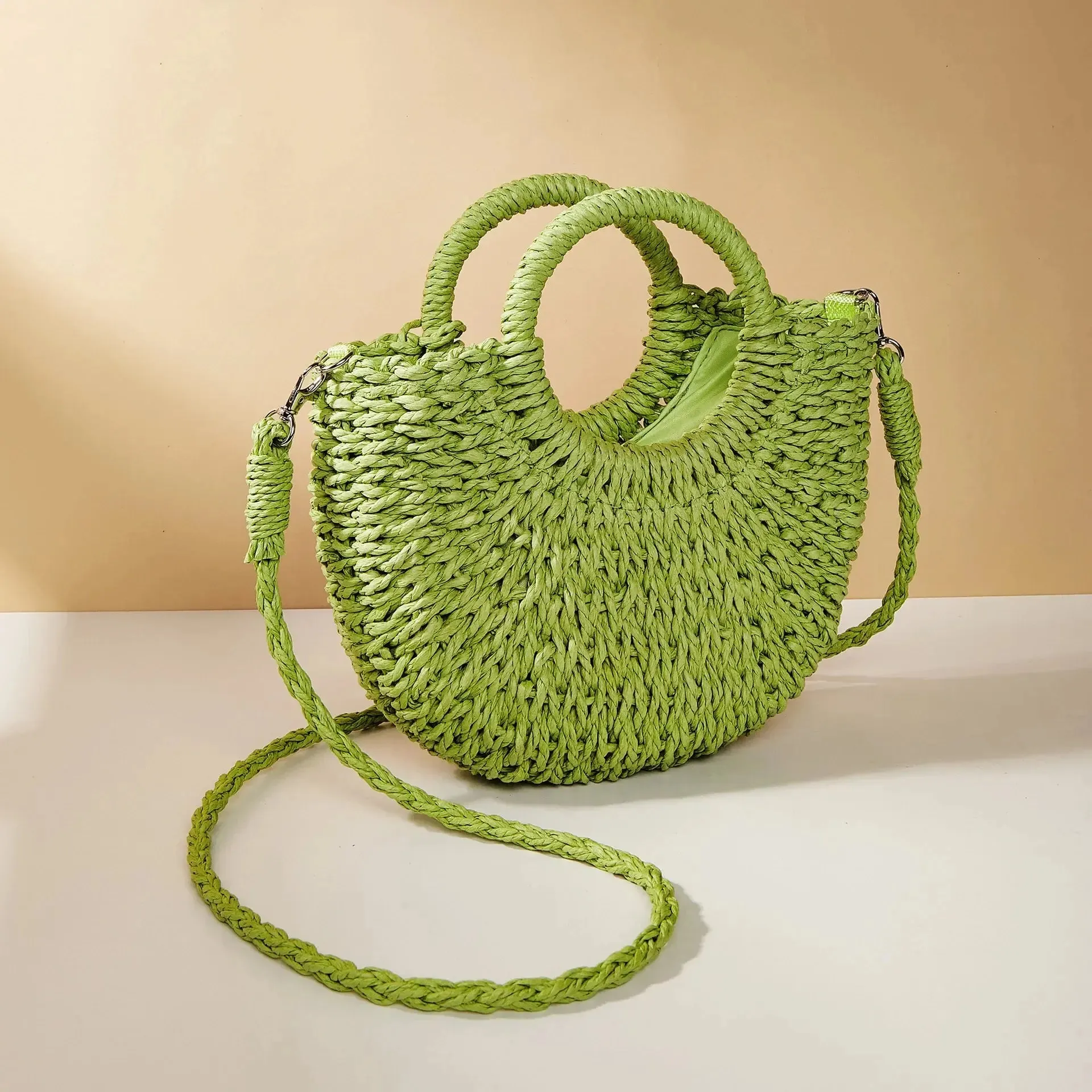 Vintage Straw Woven Bag